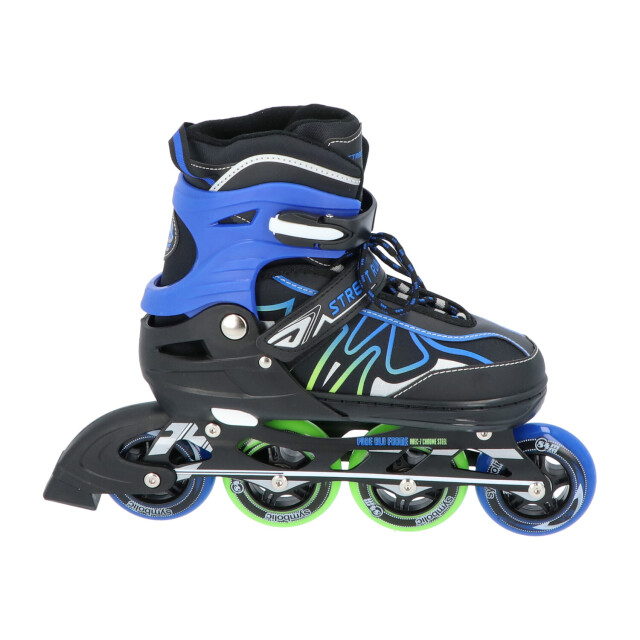 Laubr Streetrunner skeelers maat 35-38 abec 7 zwart//groen 3198724 large
