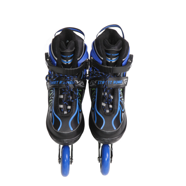 Laubr Streetrunner skeelers maat 35-38 abec 7 zwart//groen 3198724 large