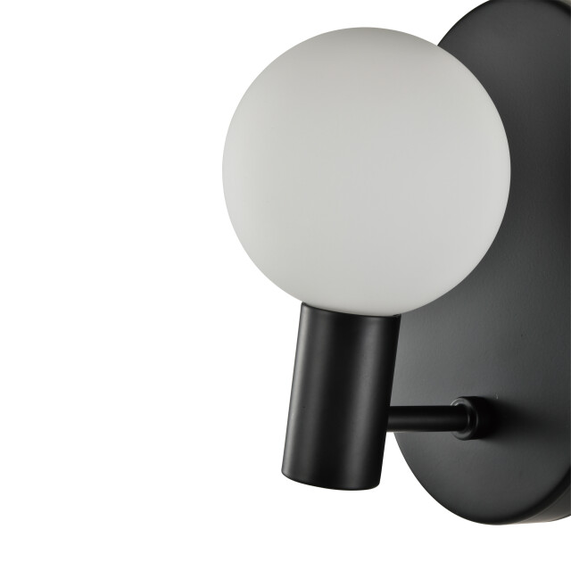QUVIO Wandlamp 1 lichtpunt metaal glas 3245701 large