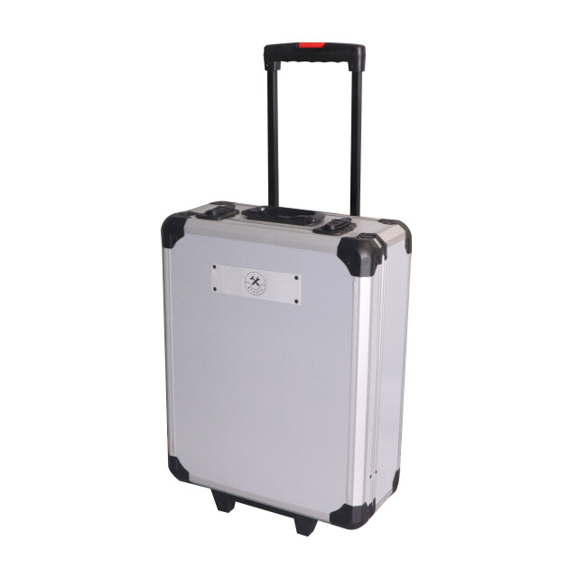 4toolz ® gereedschapskoffer xxl 1020-delig aluminium trolley met wielen 3068381 large