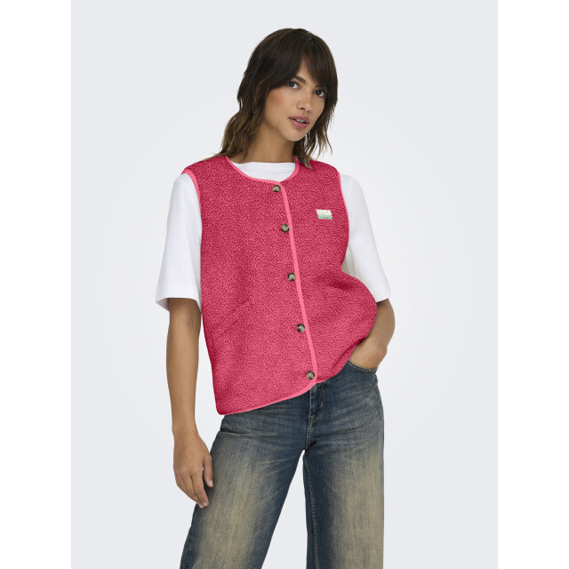 Only Onlbaby teddy vest pnt cs 15335416 large