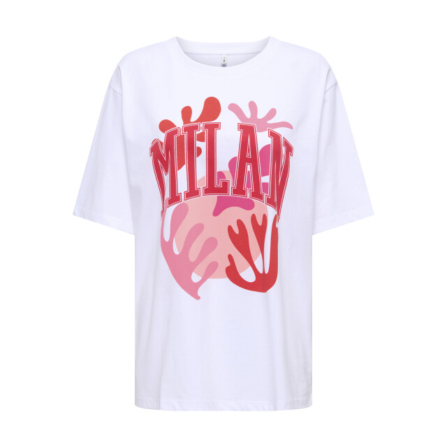 Only Onlrosie s/s oversize tee cs jrs 15369746 large