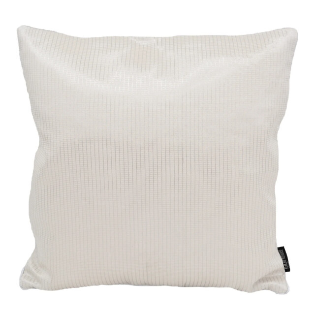 Gek op kussens! Rohan white / silver | 45 x 45 cm | kussenhoes | polyester 3238939 large