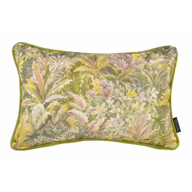 NOVÉE Velvet jungle green | 30 x 50 cm | kussenhoes | velvet/polyester 3237701 large