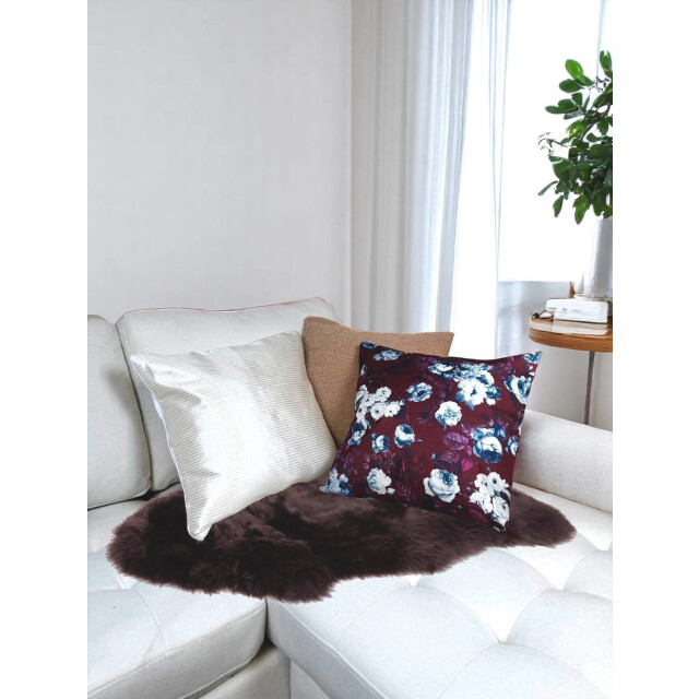 Gek op kussens! Rohan white / silver | 45 x 45 cm | kussenhoes | polyester 3238939 large