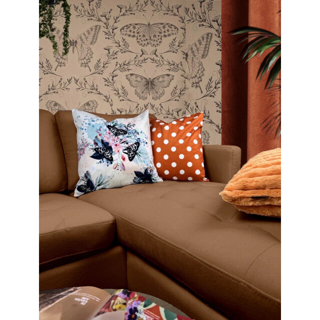 Gek op kussens! Sierkussen stippen /poeder | 45 x 45 cm | katoen/polyester 3237959 large