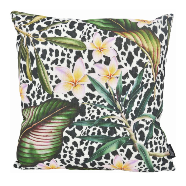 Gek op kussens! Sierkussen leopard leaf outdoor | 45 x 45 cm | katoen/polyester 3238140 large
