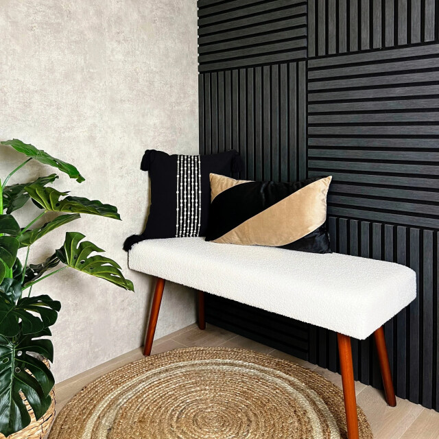 NOVÉE Velvet swirl zwart/beige | 30 x 50 cm | kussenhoes | fluweel/polyester 3237081 large