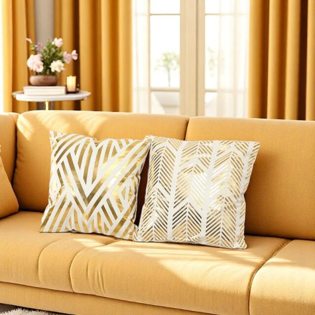 Gek op kussens! Sierkussen trix geometric | 45 x 45 cm | katoen/polyester 3237931 large