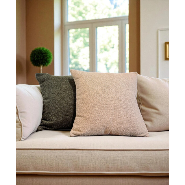 NOVÉE Sierkussen bouclé leger | 45 x 45 cm | polyester 3236532 large