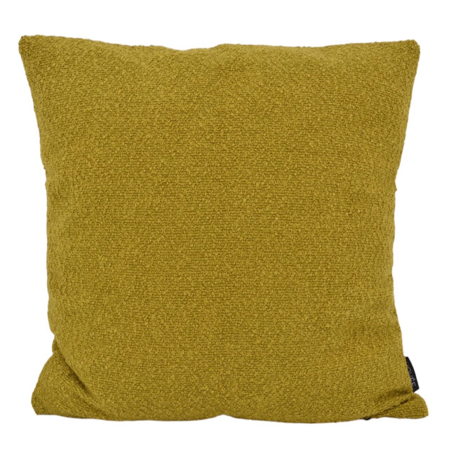 NOVÉE Sierkussen bouclé mosterd | 45 x 45 cm | polyester 3236531 large