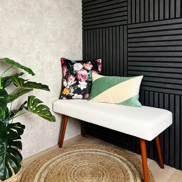 NOVÉE Sierkussen velvet swirl /crème | 30 x 50 cm | fluweel/polyester 3237064 large