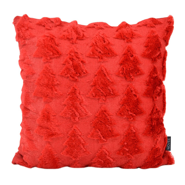 NOVÉE Furry xmas tree | 45 x 45 cm | kussenhoes | polyester 3237018 large