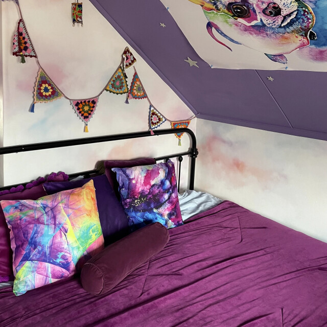 Gek op kussens! Sierkussen color explosion #1 | 45 x 45 cm | katoen/polyester 3238345 large