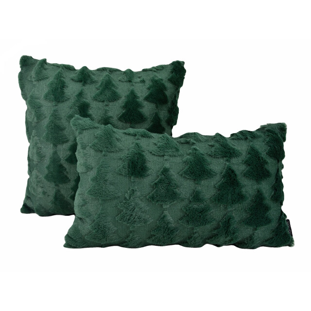 NOVÉE Furry xmas tree | 30 x 50 cm | kussenhoes | polyester 3237015 large