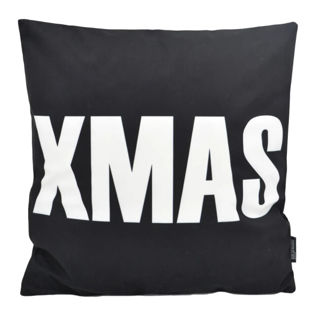 Gek op kussens! Xmas black | 45 x 45 cm | kussenhoes | katoen/polyester 3238807 large
