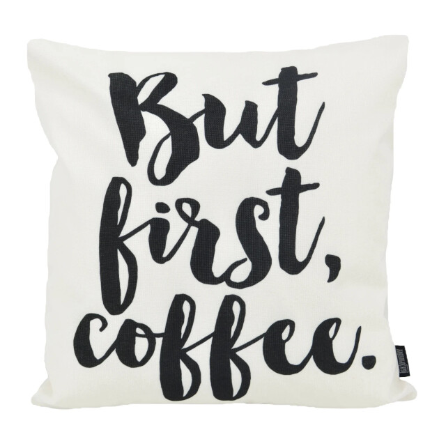 Gek op kussens! But first, coffee outdoor | 45 x 45 cm | kussenhoes | katoen 3239430 large