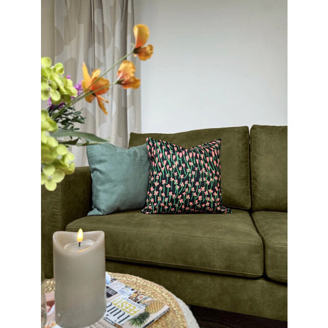 Gek op kussens! Sierkussen fusion flowers #5 | 45 x 45 cm | katoen/polyester 3237414 large