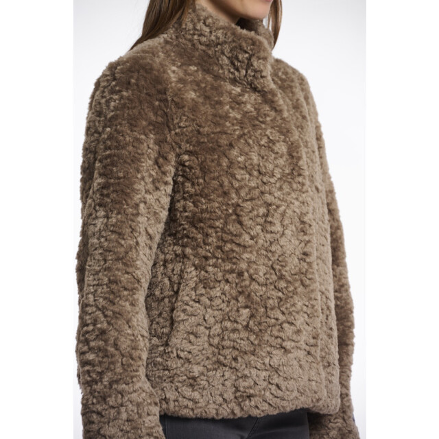 Rino & Pelle Faux fur jacket with high neck - 4509.70.0002 large