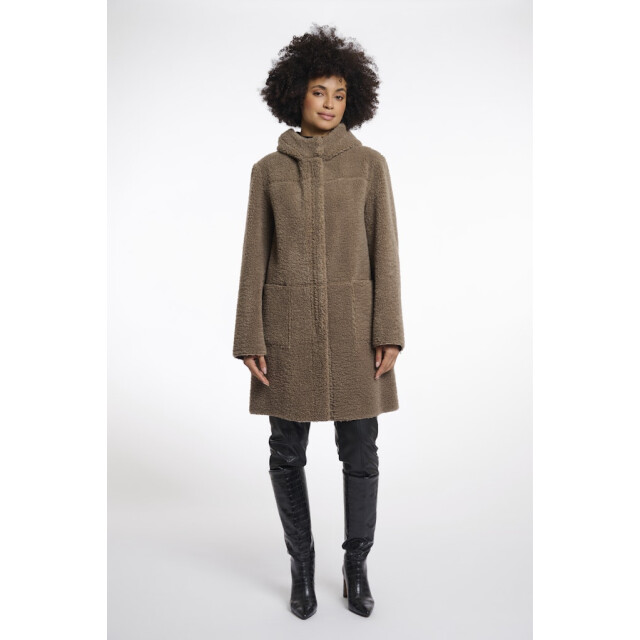 Rino & Pelle Reversible hooded coat - 4509.70.0009 large