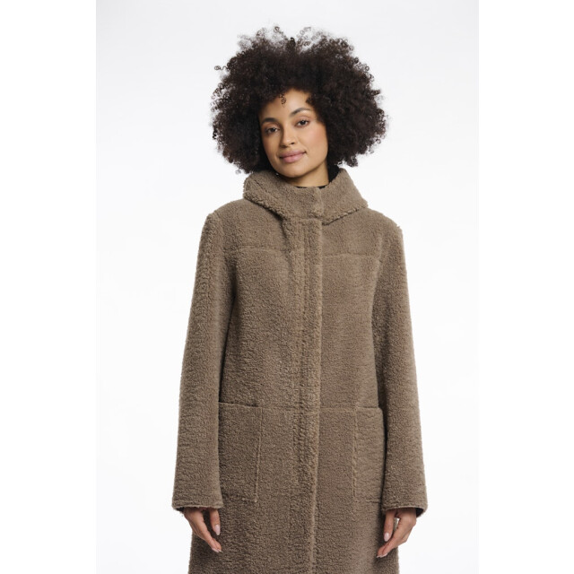 Rino & Pelle Reversible hooded coat - 4509.70.0009 large