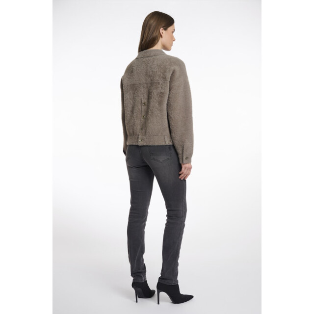 Rino & Pelle Boxy jacket taupe 4512.77.0012 large