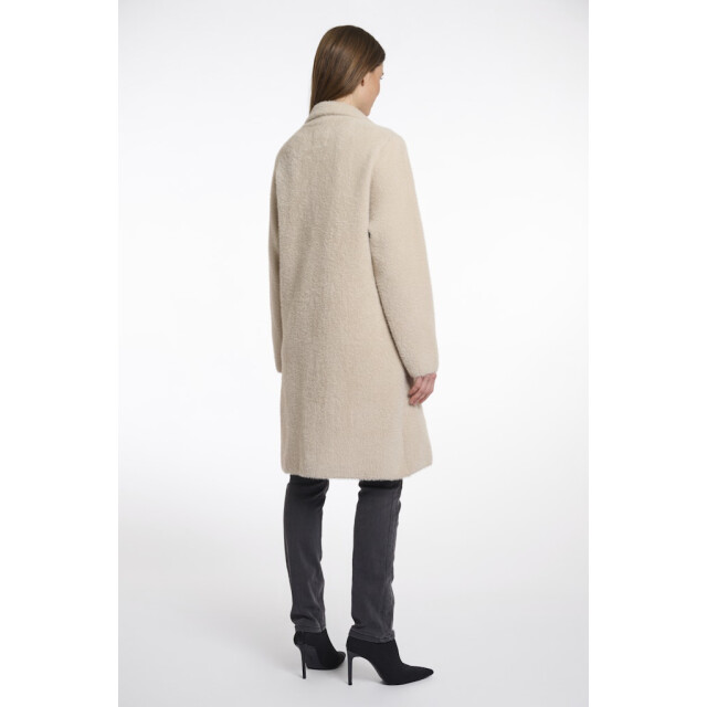 Rino & Pelle Long double breasted cardigan beige 4509.05.0004 large