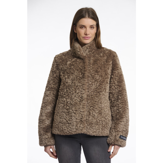 Rino & Pelle Faux fur jacket with high neck - 4509.70.0002 large
