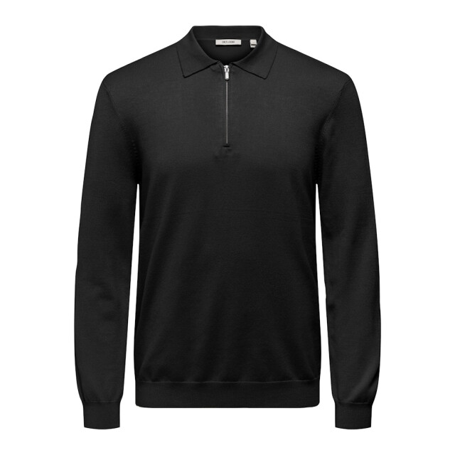 Only & Sons Onswyler life reg half zip polo - 5359.80.0007 large