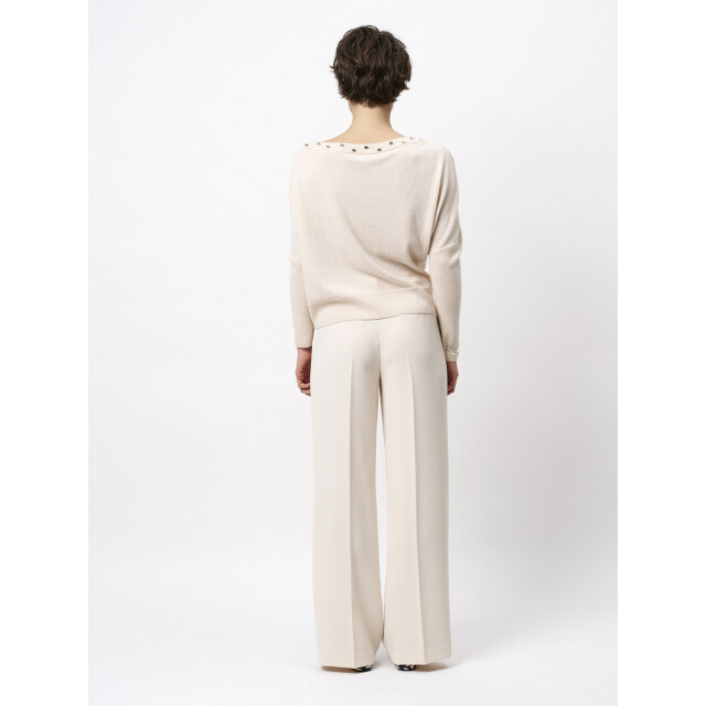 Dante 6 D6 mayu off shoulder sweater D6 Mayu Off Shoulder Sweater/1374 Oatmeal Cream large