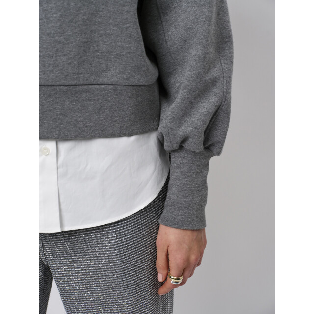 Dante 6 D6 lison logo sweater D6 Lison Logo Sweater/9601 Granite Grey Melange large