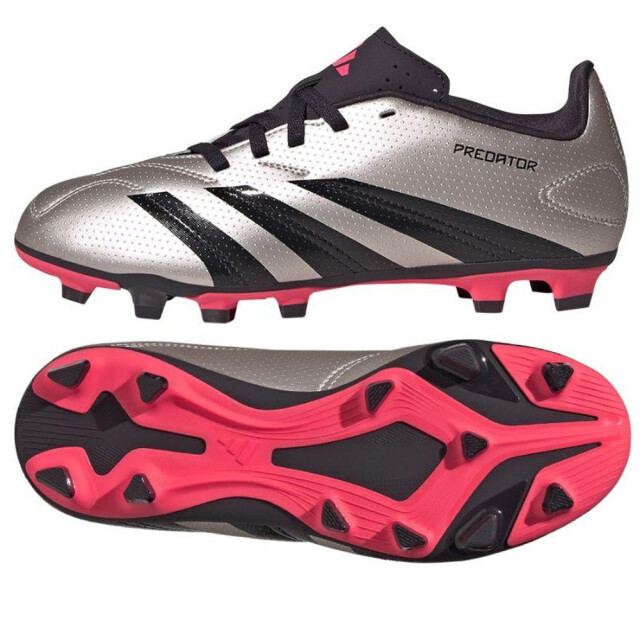 Adidas Childrens/kids predator club flexibele grond voetbalschoenen UTPP6165_silver large