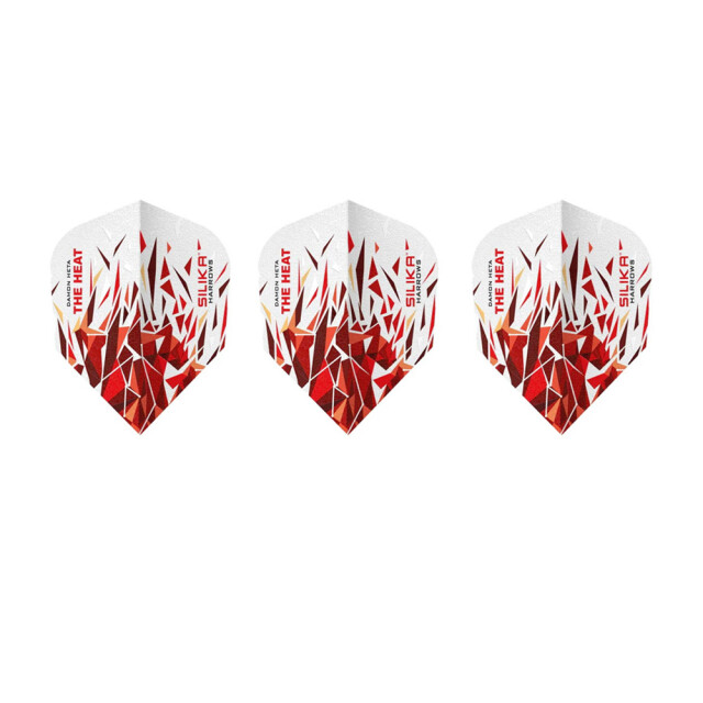 Harrows Silica damon heta versplinterde dart vluchten (set van 3) UTPP6376_redwhite large