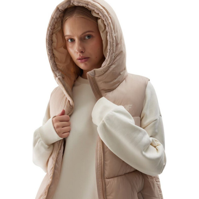 4F Dames waw24tvjaf143 pufferjack UTPP6450_beige large