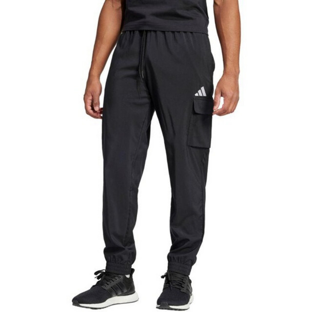 Adidas Heren essentials cargo logo joggingbroek UTPP4243_black large