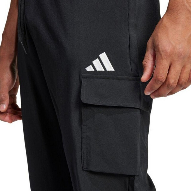 Adidas Heren essentials cargo logo joggingbroek UTPP4243_black large