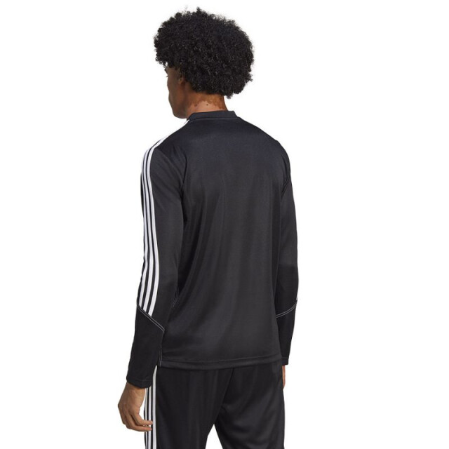 Adidas Heren tiro 23 club quarter zip training sweatshirt UTPP3263_blackwhite large