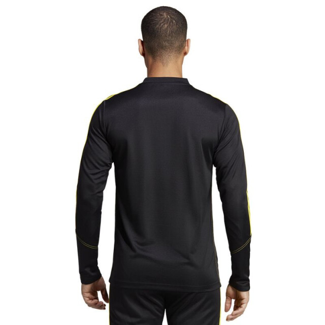Adidas Heren tiro 23 club quarter zip training sweatshirt UTPP3263_blackyellow large
