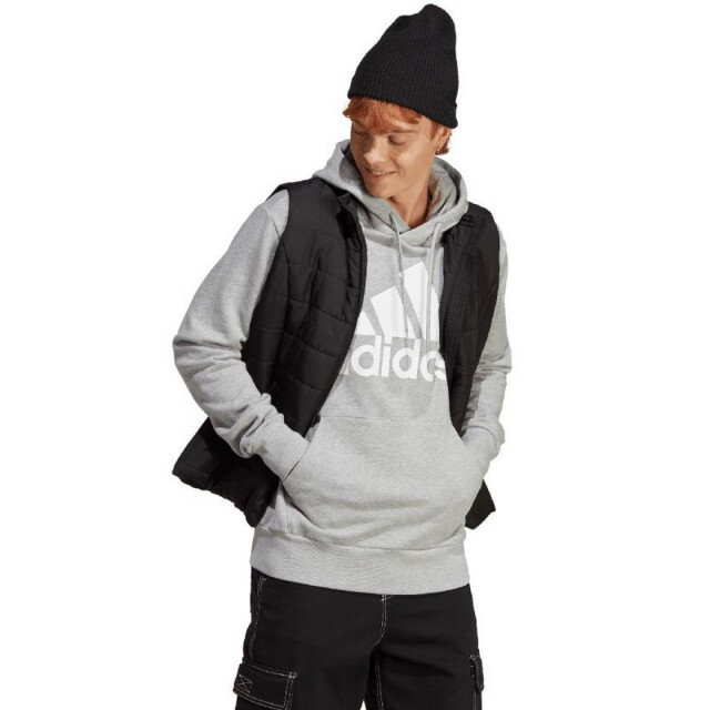Adidas Heren essentials groot logo french terry hoodie UTPP3287_grey large