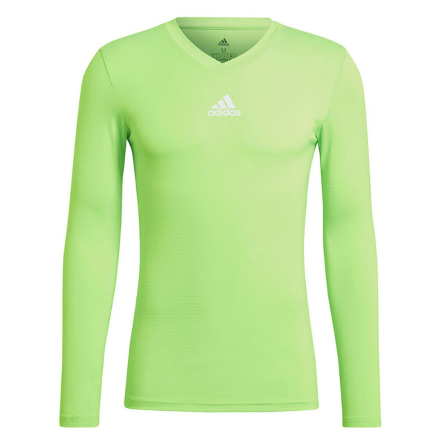 Adidas Heren team base trui met lange mouwen UTPP2147_darkgreen large