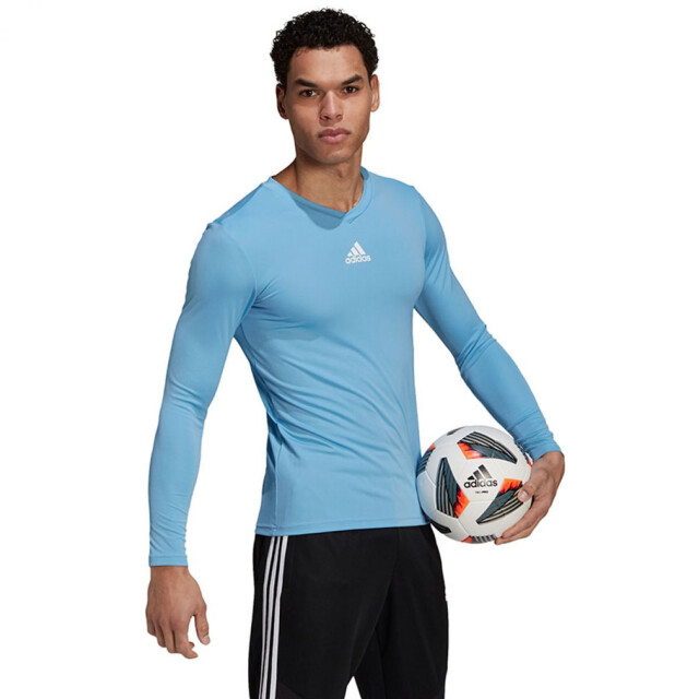Adidas Heren team base trui met lange mouwen UTPP2147_blue large