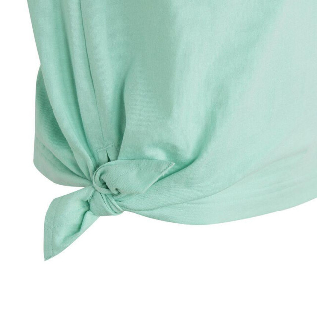 Adidas Kinderen/kinderen knotted dance t-shirt UTPP2812_green large