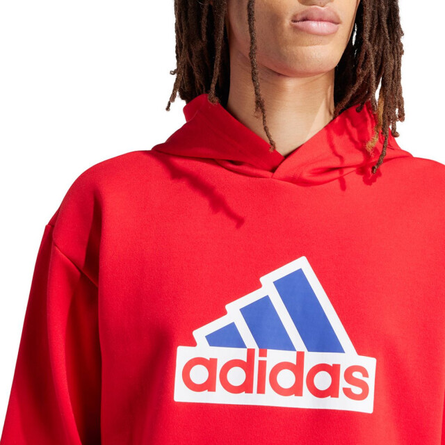 Adidas Heren fi bos hd oly hoodie UTPP2912_red large