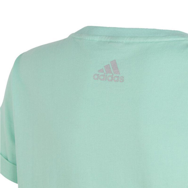Adidas Kinderen/kinderen knotted dance t-shirt UTPP2812_green large
