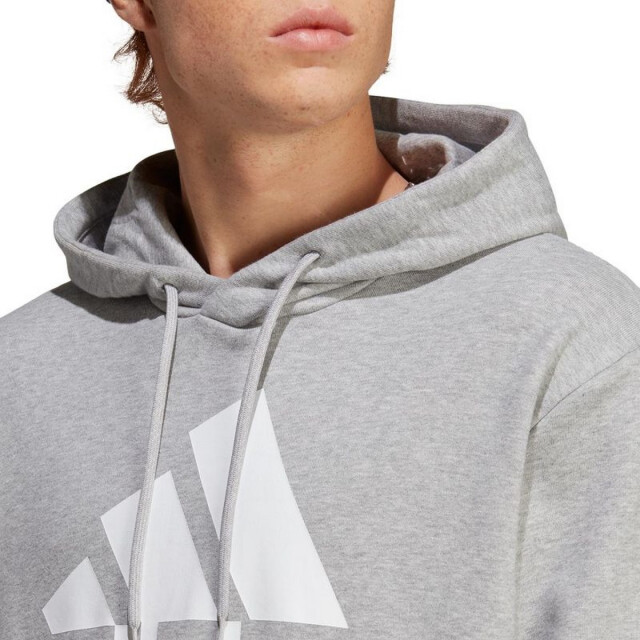 Adidas Heren essentials groot logo french terry hoodie UTPP3287_grey large