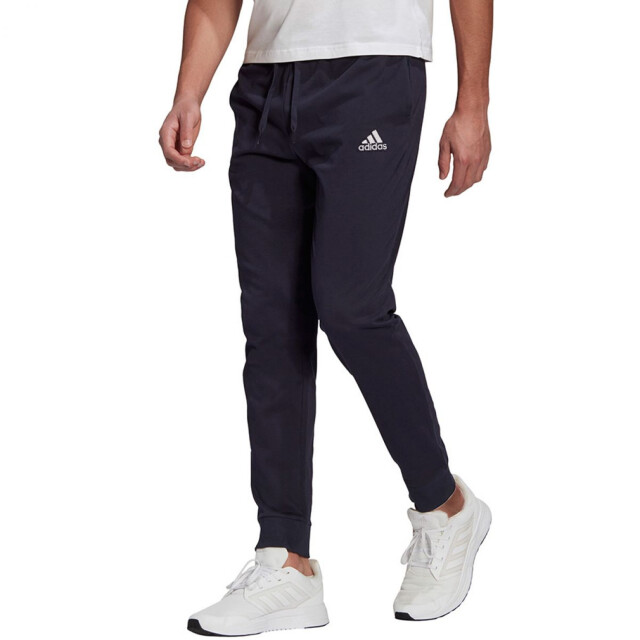 Adidas Heren essentials single jersey tracksuit broek UTPP3350_navyblue large