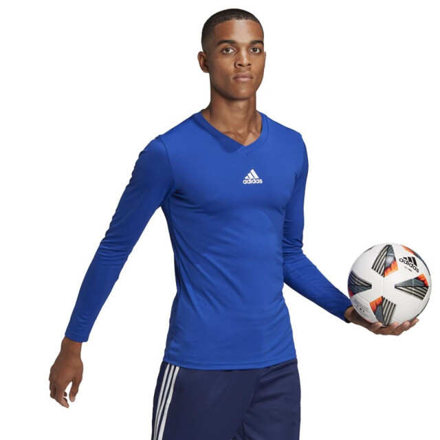 Adidas Heren team base trui met lange mouwen UTPP2147_royalblue large