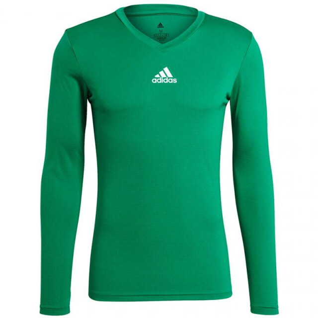 Adidas Heren team base trui met lange mouwen UTPP2147_darkgreen large