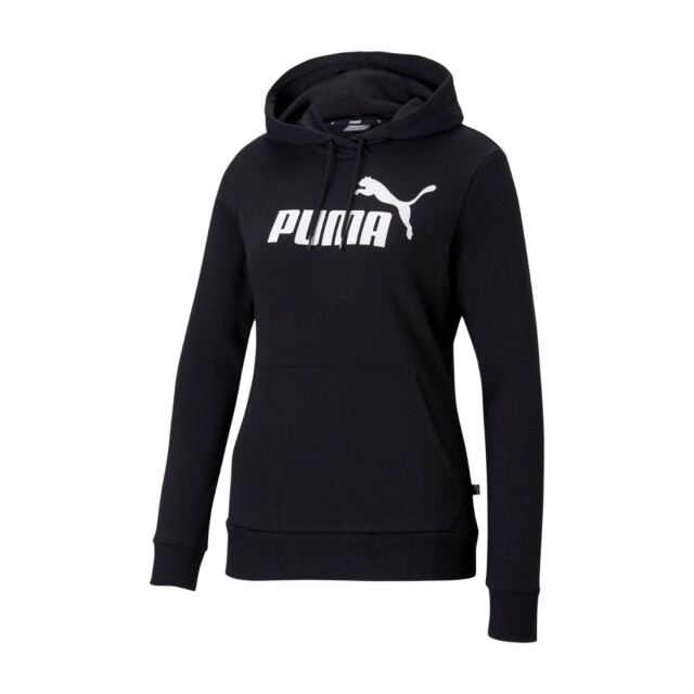 Puma Dames essentials logo hoodie UTPP1568_black large