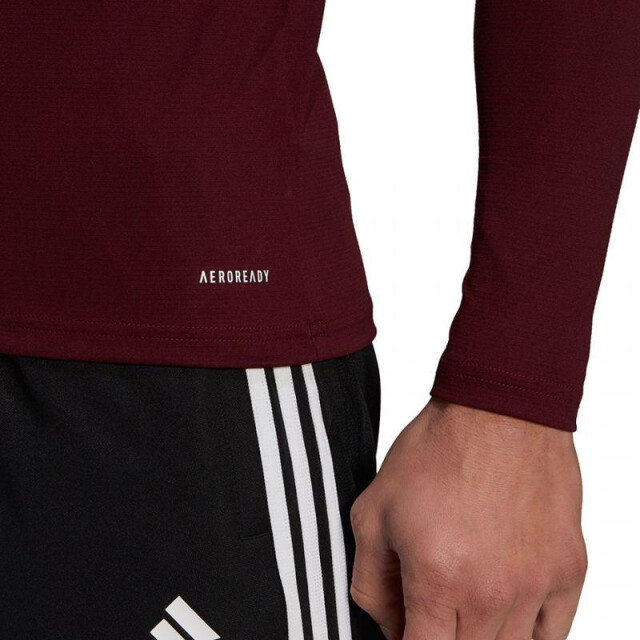 Adidas Heren team base trui met lange mouwen UTPP2147_darkred large